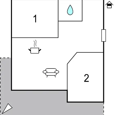 Two-bedroom In Appartement *