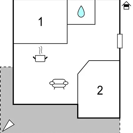 Two-bedroom In Appartement *